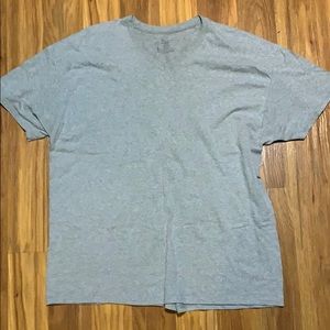 Grey Hanes V Neck Comfort Soft XL tee